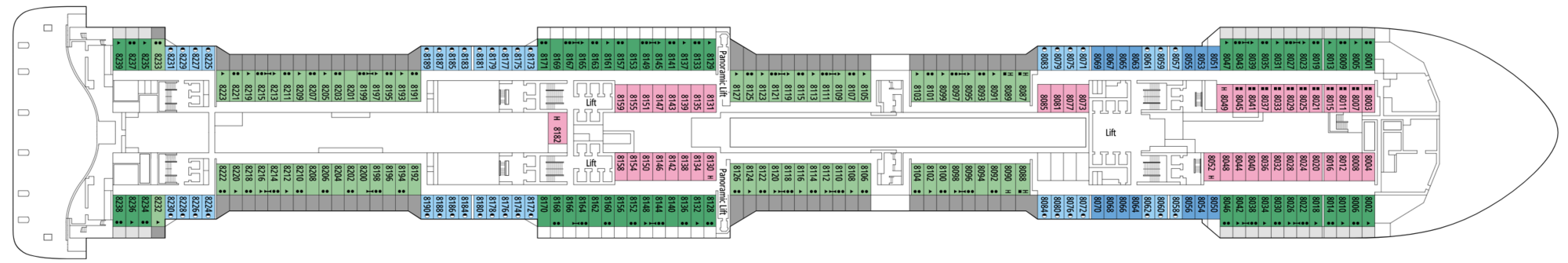 Deck 8 - Machu Picchu plan